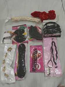 25 Hair Styling Tools & Accessories Set