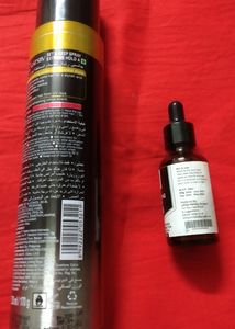 Gatsy Hair Spray For Hair Set, Ugaalo Skin Corrector Serum