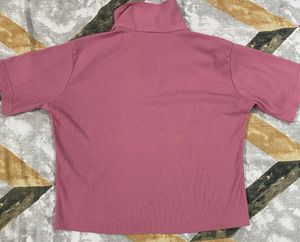 Pink Ribbed Co-ord Set