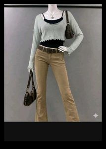 Cute Cropped Ruffled top