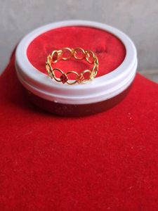 Elegant Diamond &amp; Gold Ring 22crt