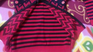 Striped Knit Cardigan