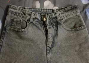 Grey Wash Denim Jeans