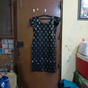 Black Kurta Set with Dupatta