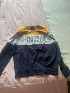 Color Block "Inspire" Sweatshirt