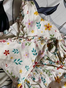 BabyOye Charming Floral Print Dress