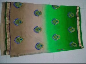 New Saree With Blouse