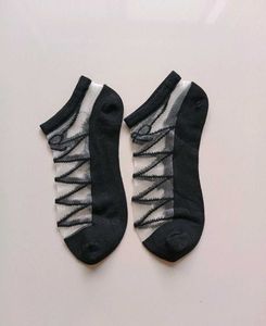 Cute Patterned Ankle Socks - Pack of 4