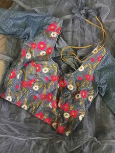 Net Lehenga Choli Set