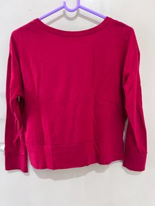 Red 3/4th Sleeves Tee