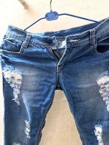 Blue Skinny Fit Jeans