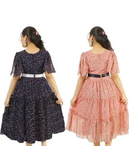 Floral Print frocks (Set of 2)