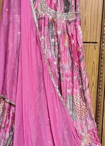 Pink Patchwork Dress