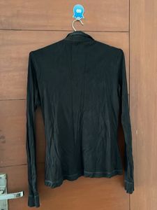 Classic Black Long Sleeve Top