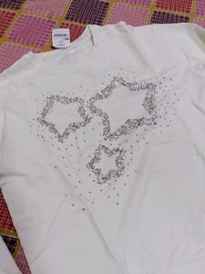 Pure Cotton T Shirt ( Bust- 42", Length -32")