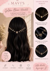 Golden Bloom Hairlet