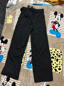 Classic Black Wide-Leg Pants