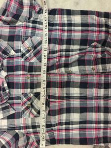Stylish Plaid Button-Up Shirt