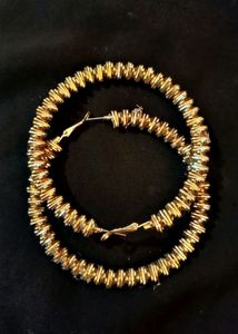 Dubai Brand New Golden Earrings