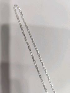 925 Silver Figaro Chain Wth Hallmark( 4 Gram )