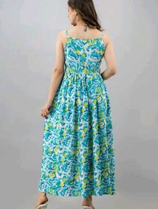 Floral Print Maxi Dress
