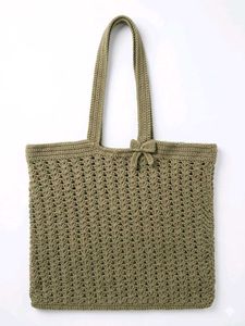 Chic Crochet Tote Bag