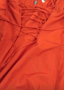 Corset red Dress BRAND NEW.