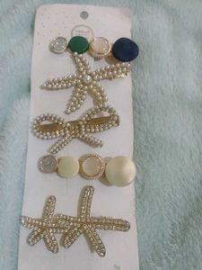 Korean Hair Clip Set
