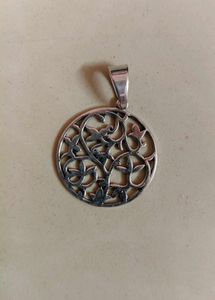 Silver Aesthetic Boho pendant