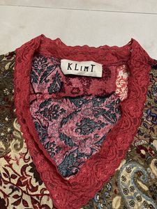 Boho Patchwork Flare Sleeve Top