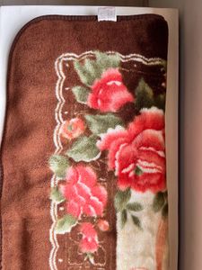 Cozy Floral Plush Blanket for Kids