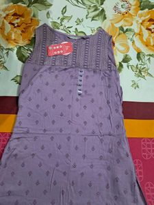 Elegant Lavender Kurta