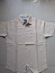 Pepe Linen Striped Casual Shirt