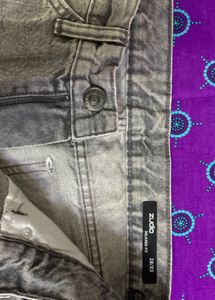 Grey Cargo Shorts