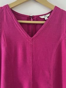 Elegant Magenta ALine dress