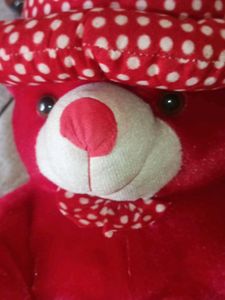 Red Polka Dot Teddy Bear