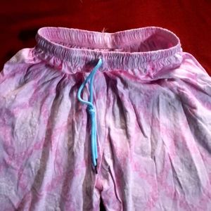 Pink Tie-Dye Shorts