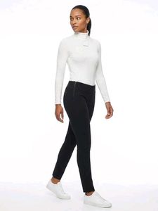 Black Stretch Slim Fit Pants