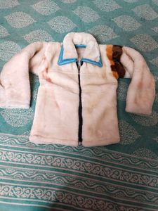 Fuzzy Zip-Up Jacket
