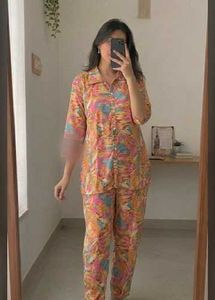 new Vibrant Printed co-ord set