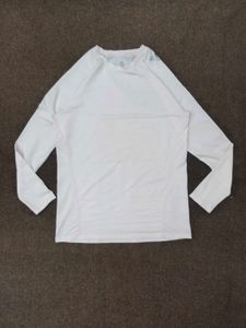 Adidas White Long Sleeve Top