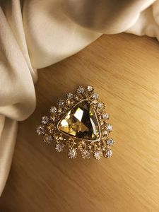 Gorgeously Designed Cystal Cocktail Adjustable Rin