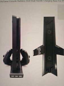PS4 Vertical Stand with USB Ports & Cooler