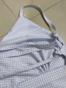 Women’s Gingham Check Tie-Back Bralette | Stylish