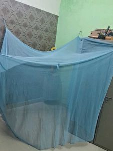 Blue Mosquito Net for Bed