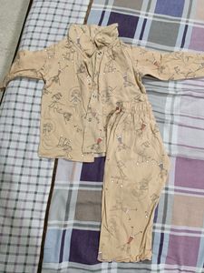 Orange Night wear- baby girl