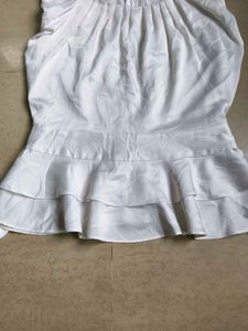 Elegant White Flowy top