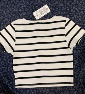 Striped Shein Tee - New with Tag