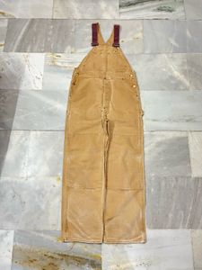 Carhartt Tan utility dungaree