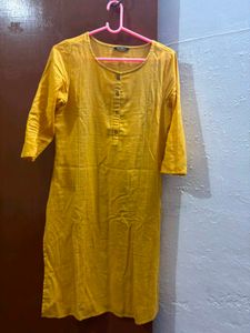 Stylish Yellow Kurta
